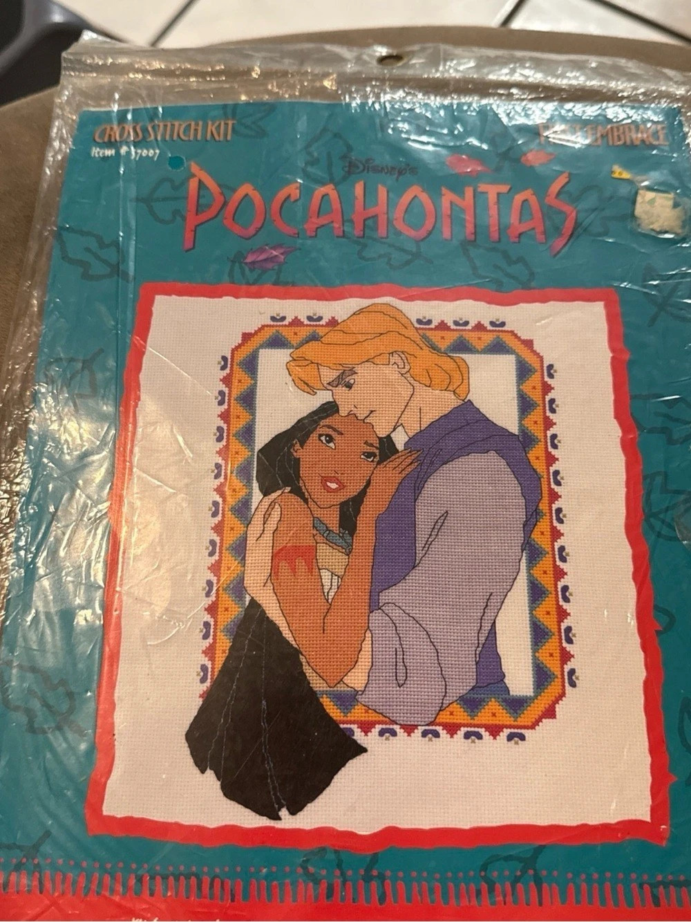 Just CrossStitch Pocahontas Cross Stitch Kit NWT